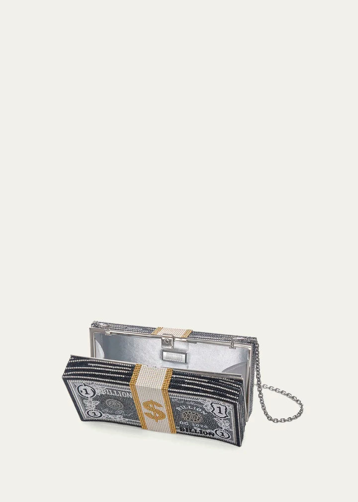 Stack Of Cash Billions Clutch Bag