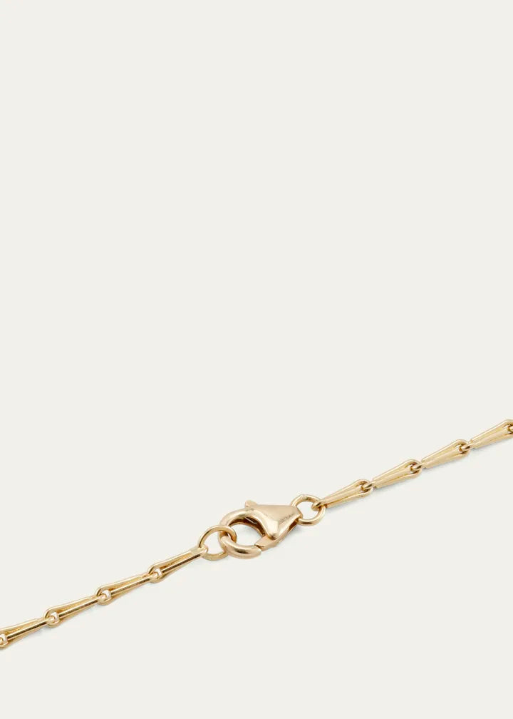 Yellow Opal and Green Emerald Lemon Pendant Necklace