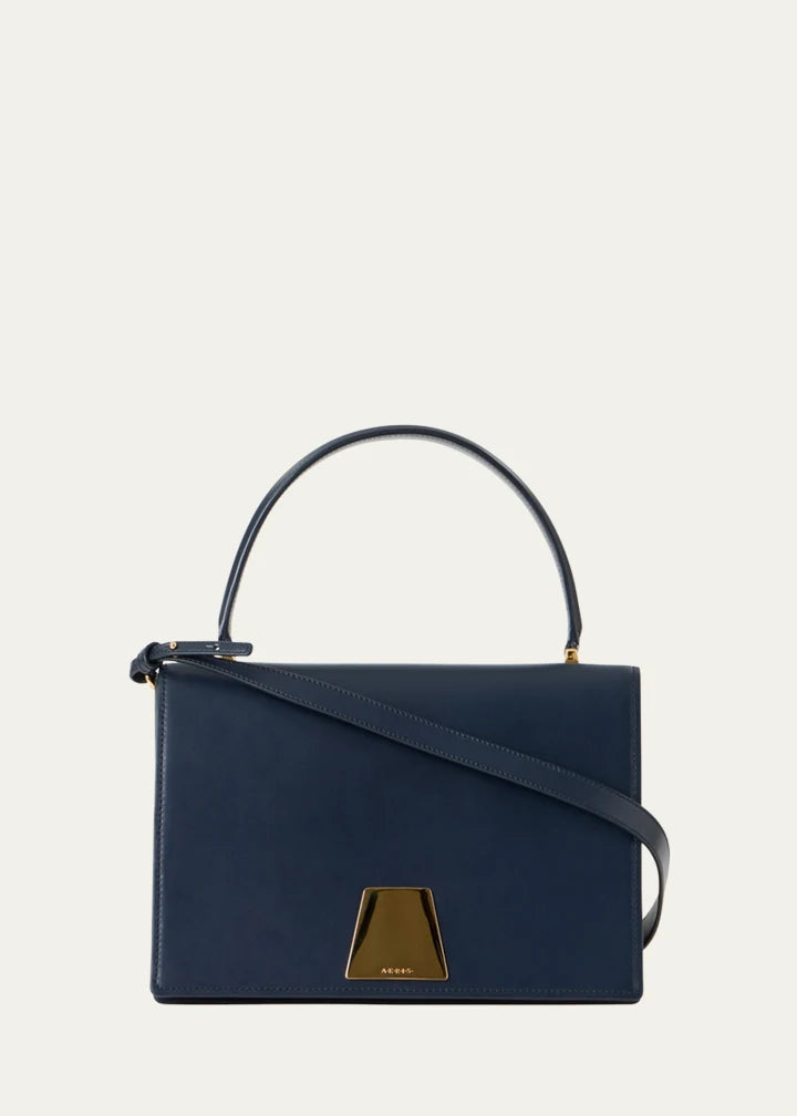 Alice Flap Leather Crossbody Bag