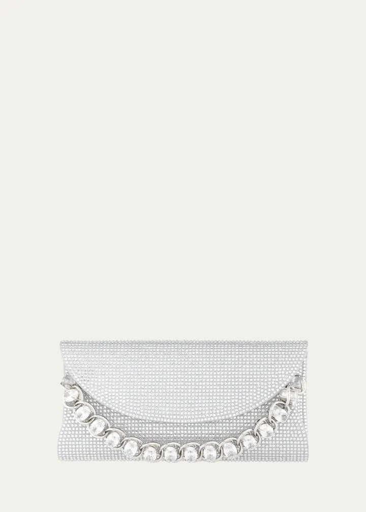 Taylor Crystal Chain Clutch Bag