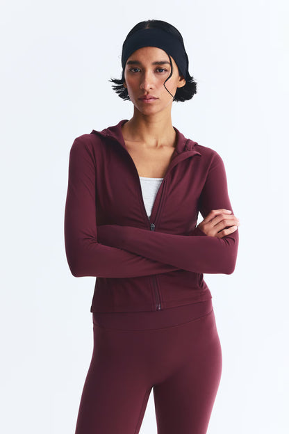 Hooded Activewear Jacket with SoftMove