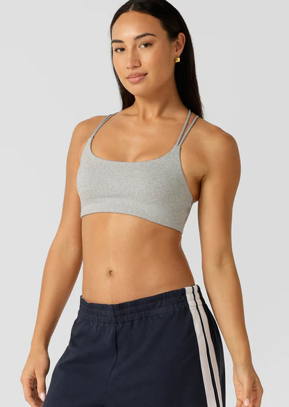 Lotus Crop True Comfort Sports Bra