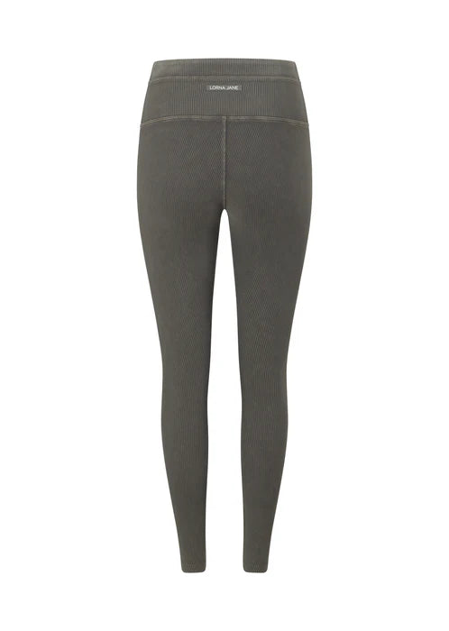Perform Washed Rib Ankle Biter Leggings
