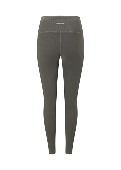 Perform Washed Rib Ankle Biter Leggings