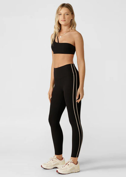 Second Nature Luxe Rib Asymmetrical Sports Bra
