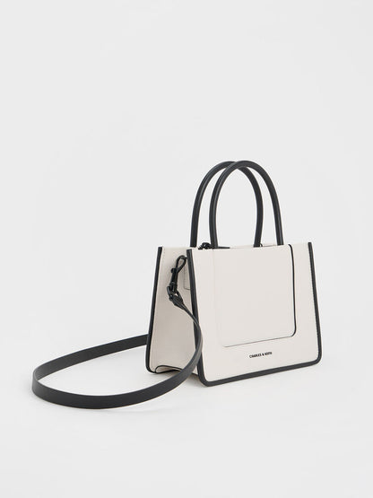 Mini Daylla Tote Bag - Cream