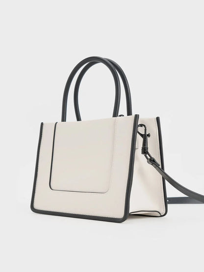 Mini Daylla Tote Bag - Cream