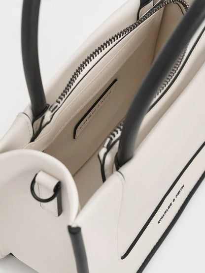 Mini Daylla Tote Bag - Cream