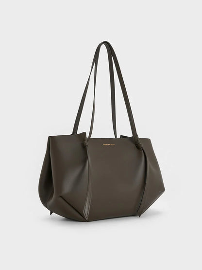 Calla Tote Bag - Dark Moss