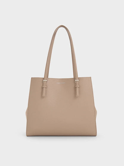 Sansa Tote Bag - Taupe