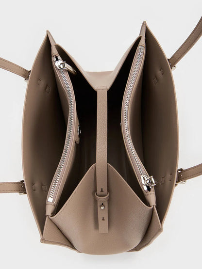 Sansa Tote Bag - Taupe