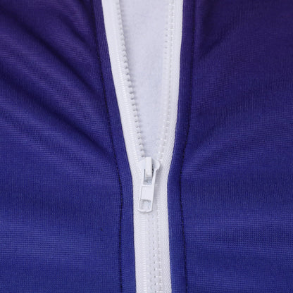 Dyfzdhu Zip Up Hoodie Women Trendy Gradient Printed Long Sleeve Fall Jacket Hooded Sweatshirt With Pockets Plus Size