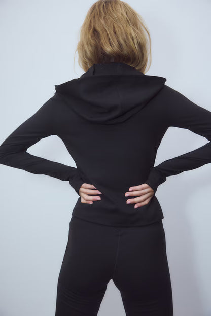 Hooded Activewear Jacket with SoftMove