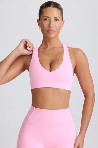 Soft Active V-Neck Sports Bra