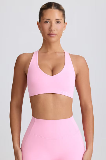 Soft Active V-Neck Sports Bra