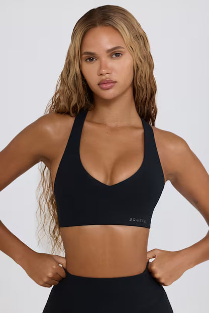 Soft Active V-Neck Sports Bra