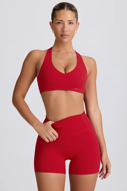 Soft Active V-Neck Sports Bra