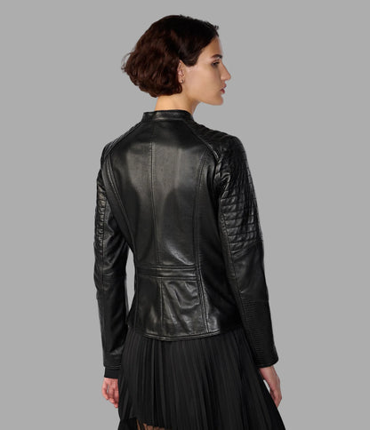 Hadley Quilted Leather Jacket
