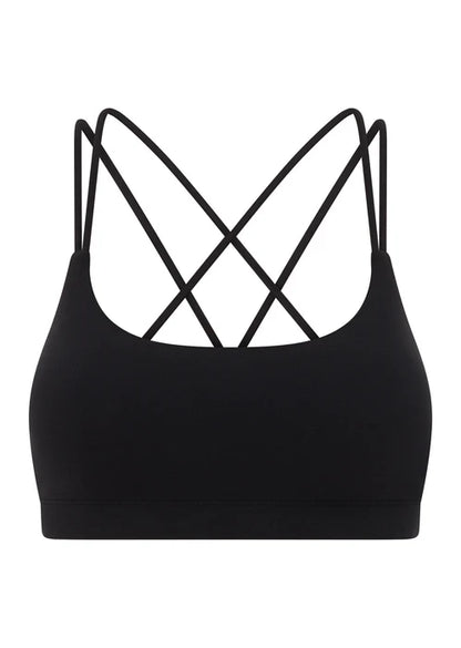 Lotus Cropped Sports Bra