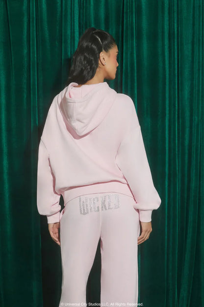 Wicked Faux Gem Fleece Hoodie