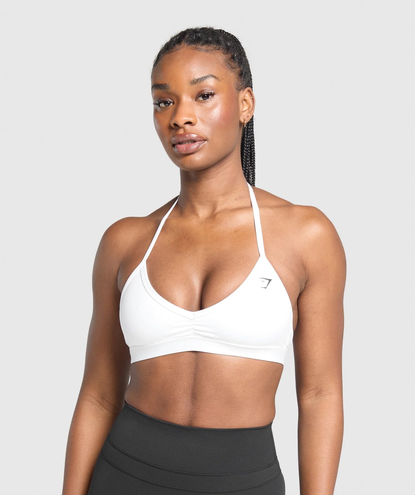Minimal Halterneck Sports Bra