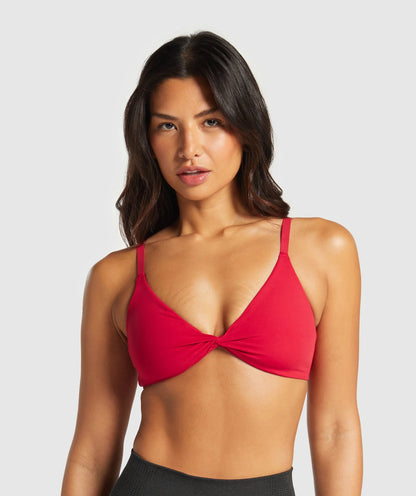 Twist Front Bralette Sport Bra