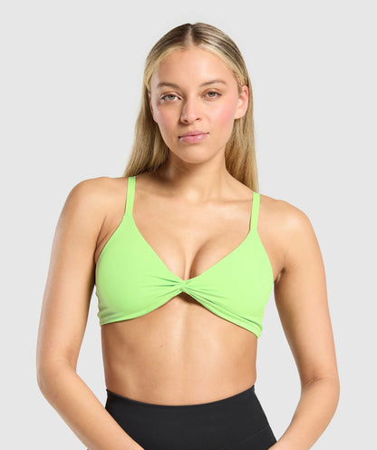 Twist Front Bralette Sport Bra