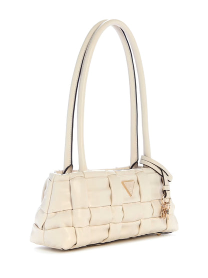 Marion Woven Shoulder Satchel