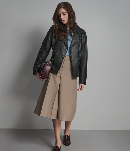 Marissa Asymmetric Moto Jacket