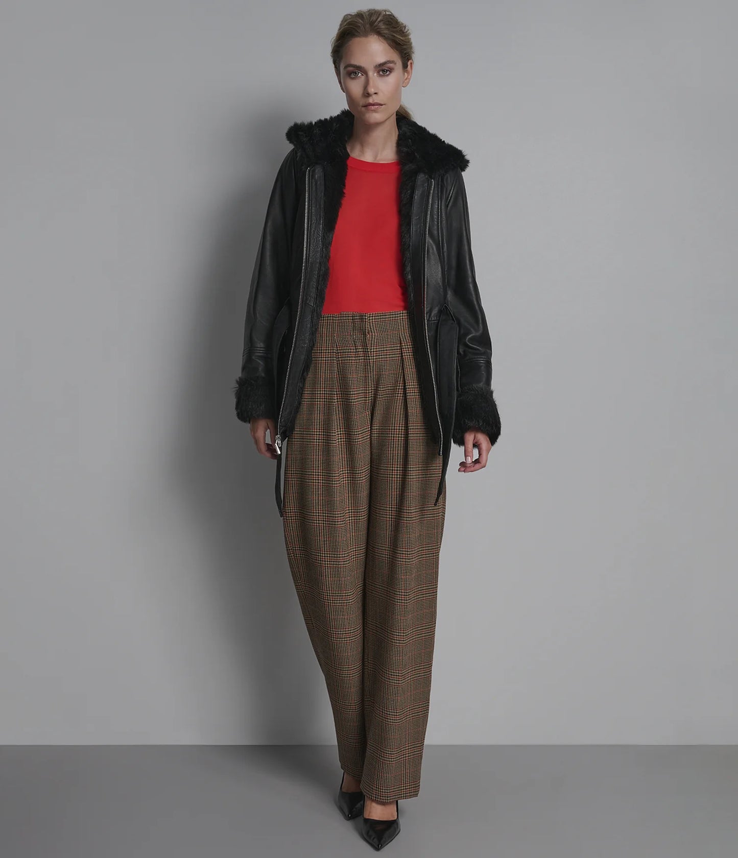 Genevieve Belted Trench Jacket