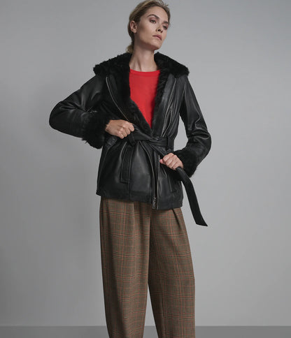 Genevieve Belted Trench Jacket