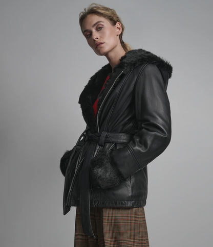 Genevieve Belted Trench Jacket