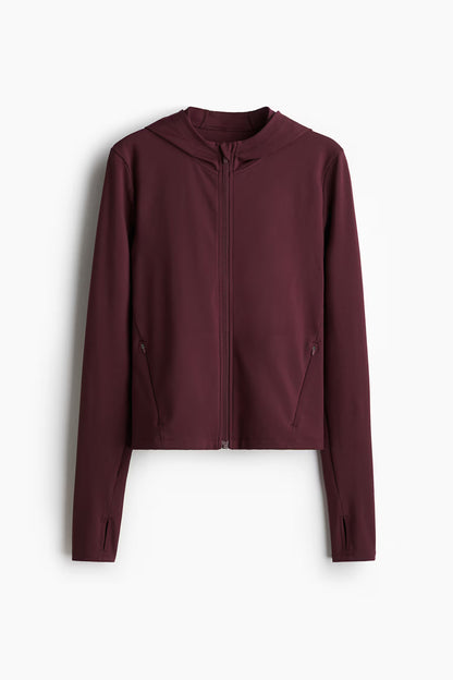 Hooded Activewear Jacket with SoftMove