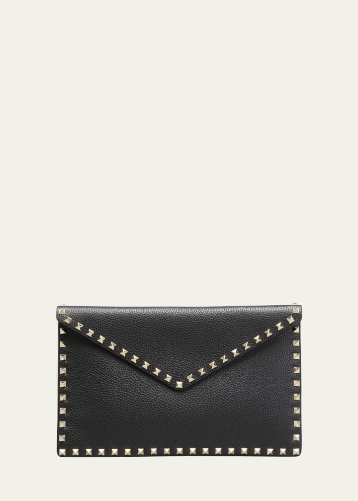 Rockstud Large Envelope Clutch Bag