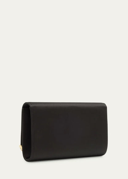 Serpent Satin Clutch Bag