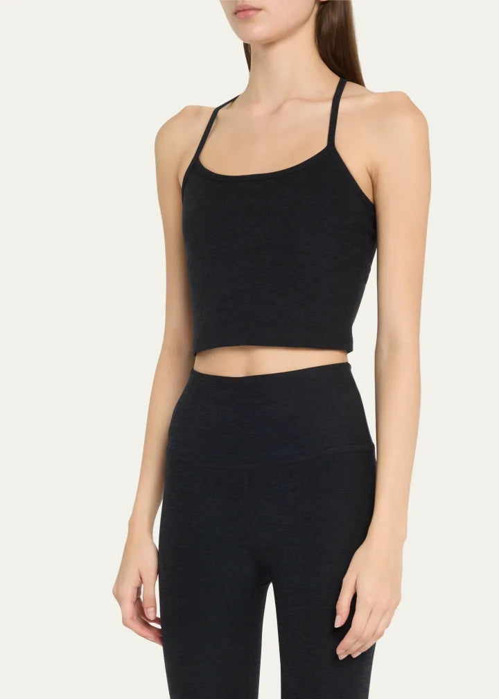 Beyond Yoga Space-dye Slim Racerback Cropped Tank