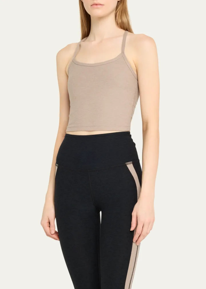 Beyond Yoga Space-dye Slim Racerback Cropped Tank