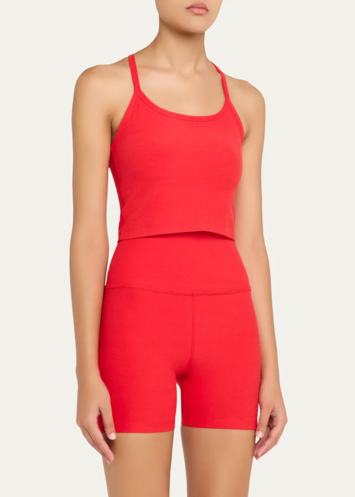 Beyond Yoga Space-dye Slim Racerback Cropped Tank