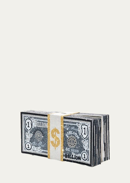 Stack Of Cash Billions Clutch Bag