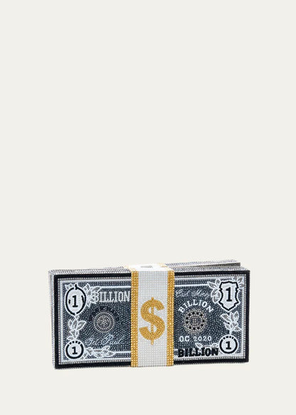 Stack Of Cash Billions Clutch Bag