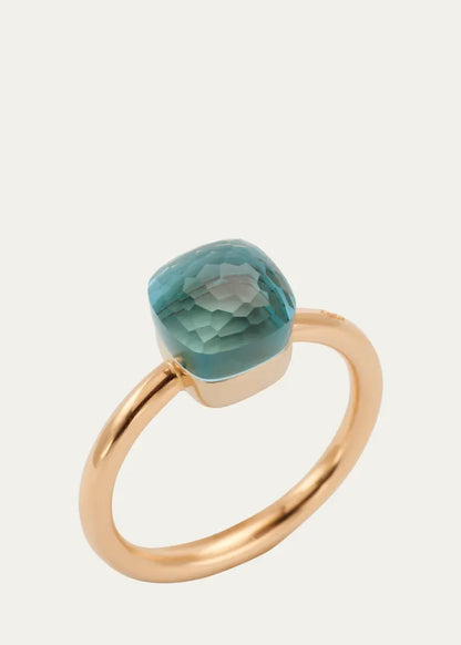 Nudo Petit Ring with Blue Topaz