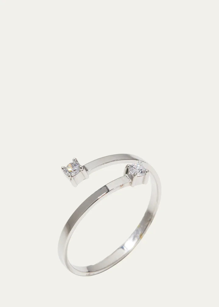 Solo Double Diamond Ring