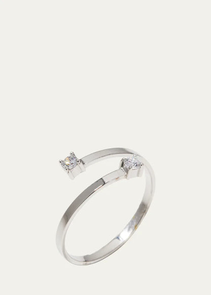 Solo Double Diamond Ring
