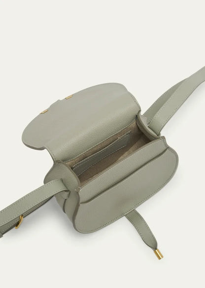 Marcie Small Crossbody Bag in Grained Calfskin