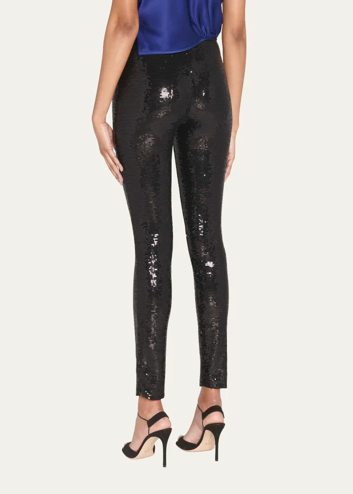Sequin Ankle Leggings