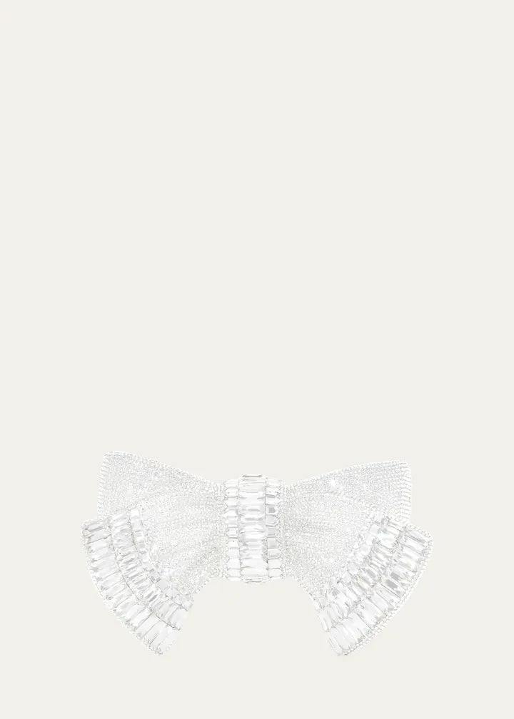 Bow Deco Crystal Minaudiere