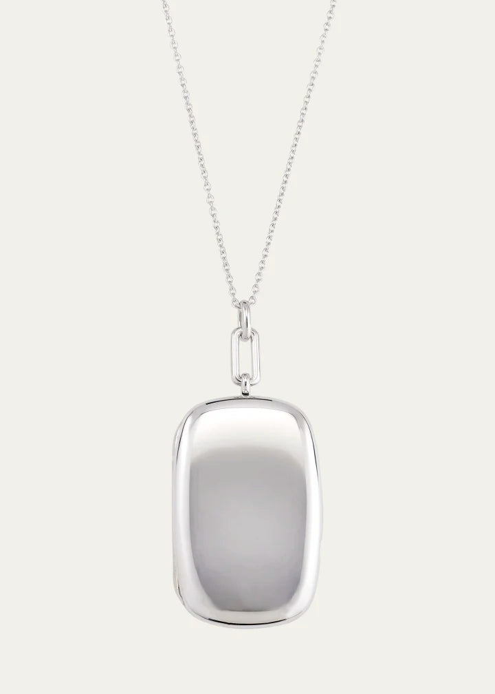 The Finn Sterling Silver Locket Necklace