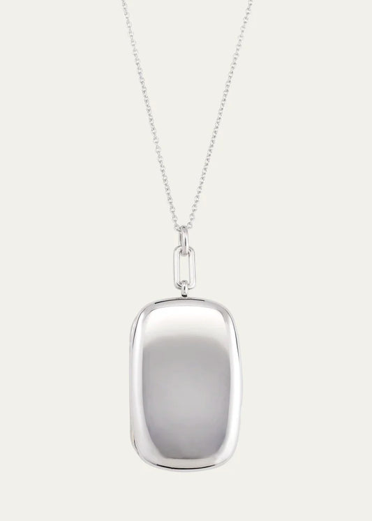The Finn Sterling Silver Locket Necklace