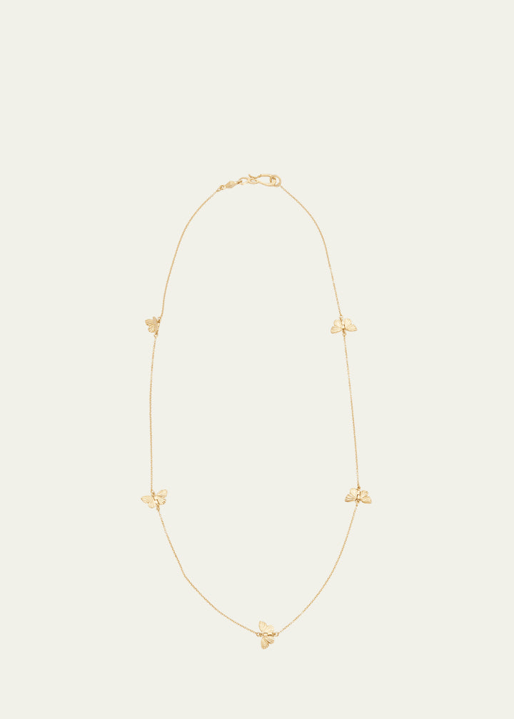 5 Migration Necklace With Solid