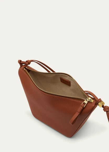 Hammock Hobo Bag in Leather